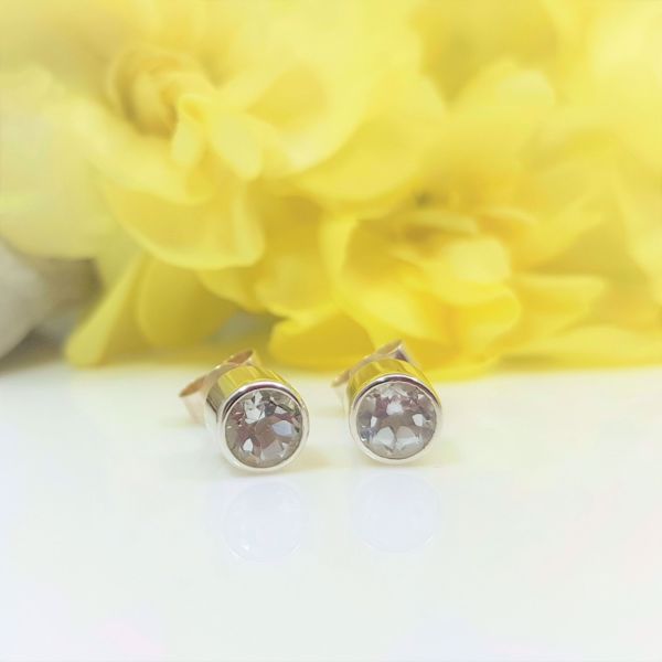 Picture of Topaz stud earrings